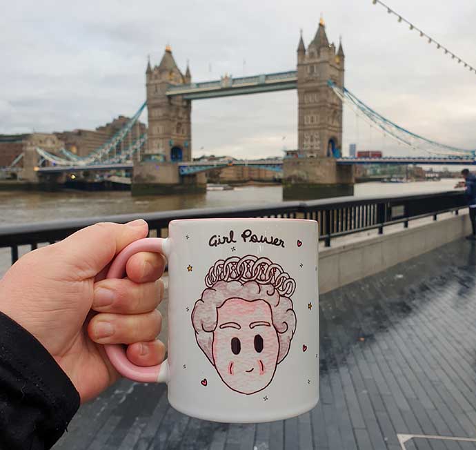 queen mug THFL