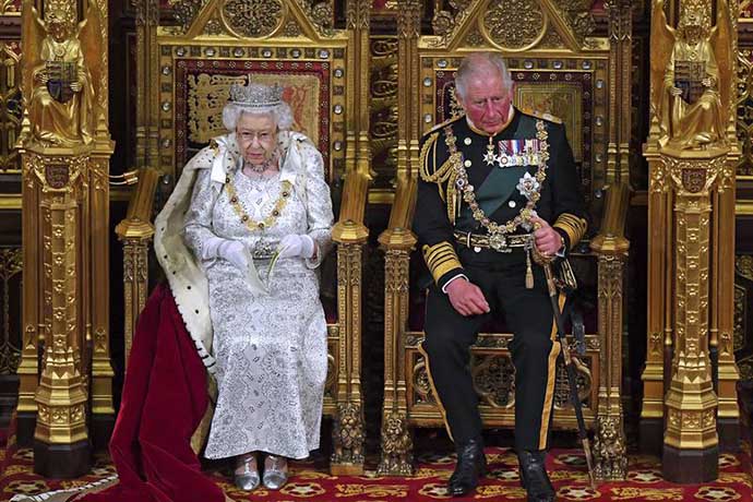 CHARLES QUEEN THRONE